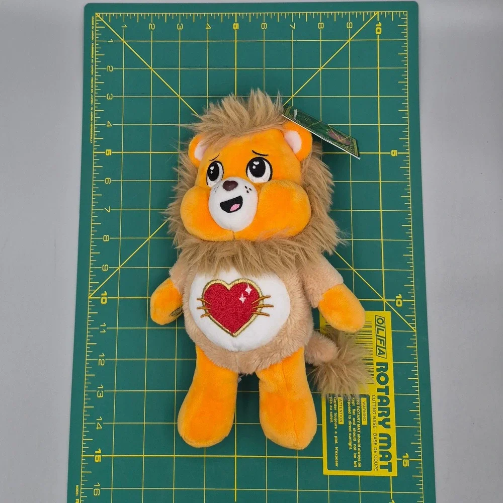 Care Bears x Wicked Brave Heart Lion Cowardly Lion Plush Stuffed Animal NWT 2025